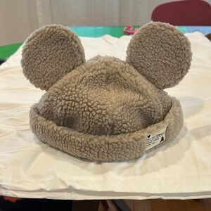 Disney Plush Teddy Ear Hat in Beige